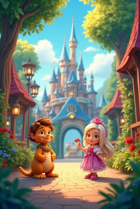 Disney type animated image  
