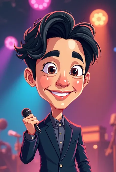 Cartoonized version of lee dokyeom