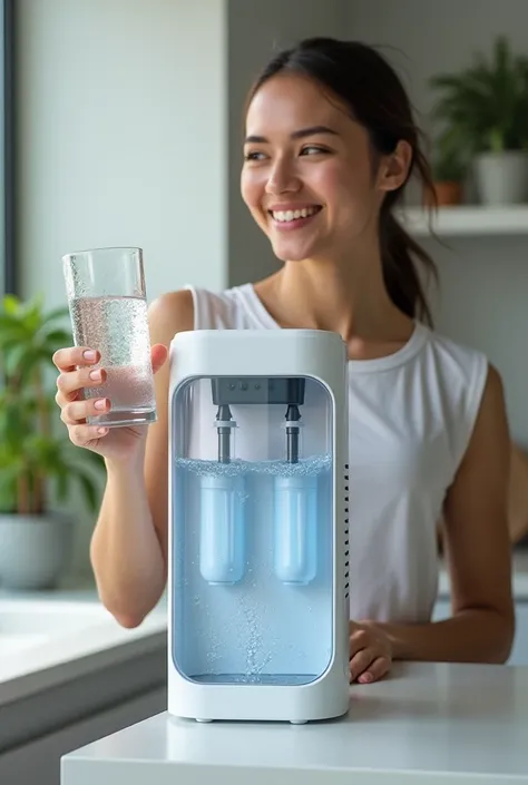 Give me a social media advertisement for a portail water filter