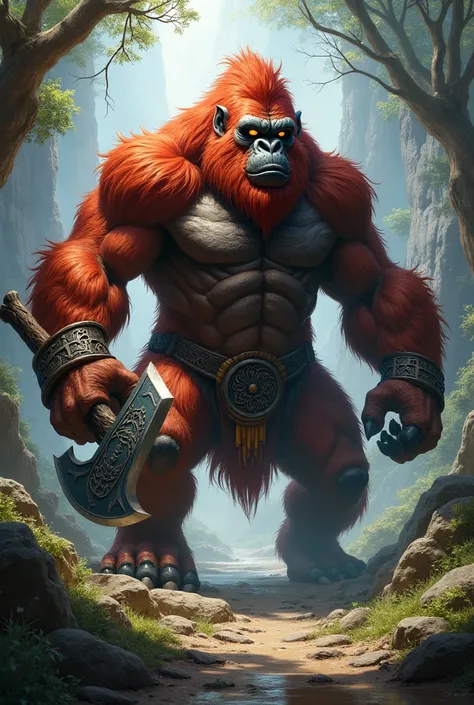 RED-HAIRED GORILLA RPG