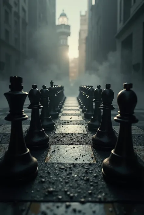 I would like to generate a battle on a chessboard 
