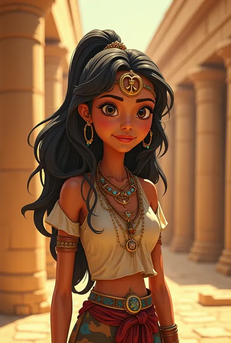 age : 45 ans.
Origines :  Friends of the Forgotten Pharaoh
Motivation :  she supports the hopeful project. Of his friends
Role  : mentor, à la fois sceptique et protectrice en mode dessin animé 