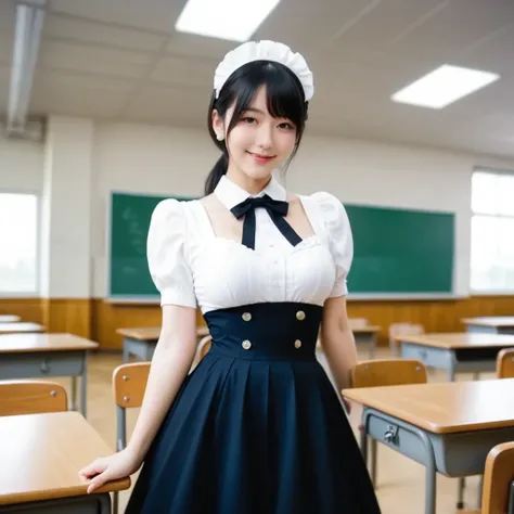 score_9, score_8_ up, score_7_ up, s uper detailed, Hausmo style , 32K, masterpiece , top quality, s uper high definition , Beautiful faces and eye details filled the classroom , beautiful Japanese woman , ...