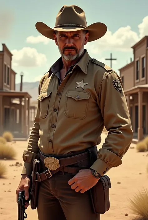 Hardline Sheriff of the Wild West 