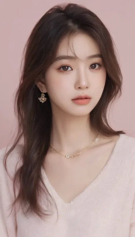 Medium width close-up , portrait, Wide-angle shooting, Personal photo , Front photo, 1 Girl, Miss, (Realism)、( intricate details :1.2)、(Masterpiece、:1.3)、 beautiful face, ( top quality :1.4)、( Ultra HD :1.2)、 Ultra HD 、(  meticulous eyes  )、( Detailed Face...