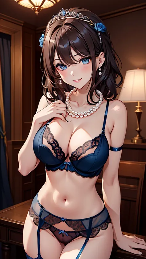 (Masterpiece, Ultra HD, Ultra HD/8K), The woman with the most beautiful face and body in history, Anime, Slim body, Tall, Small face, ((Very large and ample breasts)), (Thin waist), ((Big hips)), Balanced proportions, (((Shiny hair, Dark brown hair))), ((l...