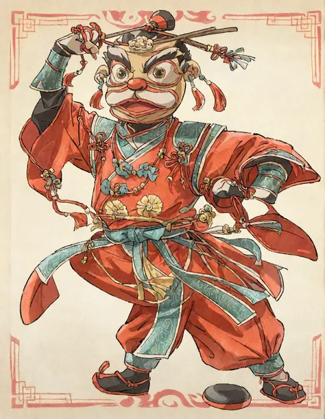 puppet， Ancient China，Martial Arts，icon