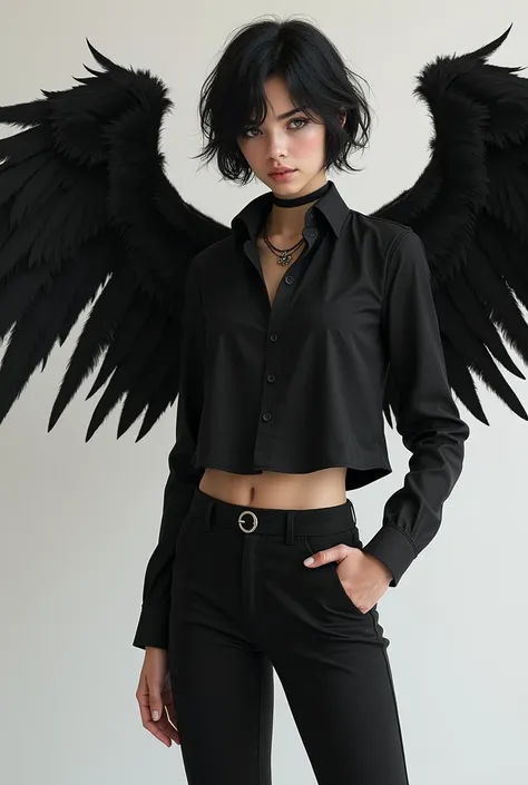 Melantha
Sixteen-year-old Melantha exudes confidence and assertiveness, standing tall at 5 feet 11 inches with a slender, athletic build and porcelain skin that gives her a striking presence. Her jet-black hair is cut into a sleek, edgy asymmetrical bob th...