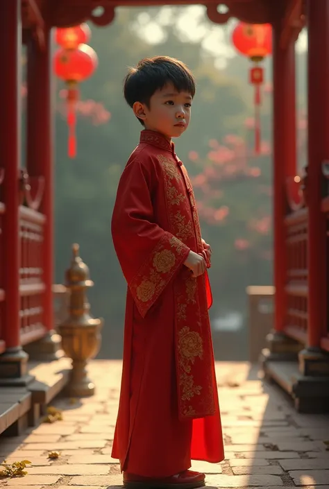 long cheongsam　 boys