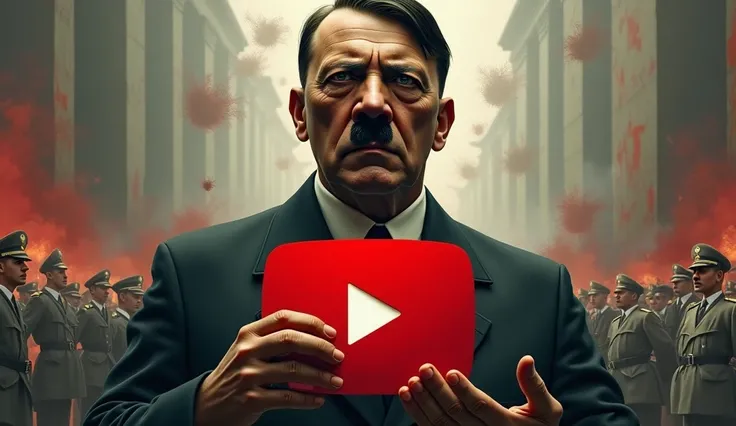 Adolf Hitler and the War youtube logo