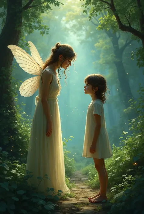 The fairy and the young reproach