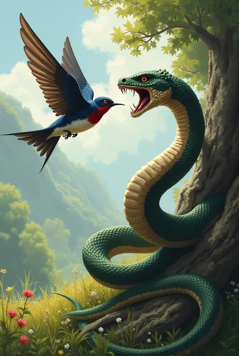 The Swallow and the Serpent