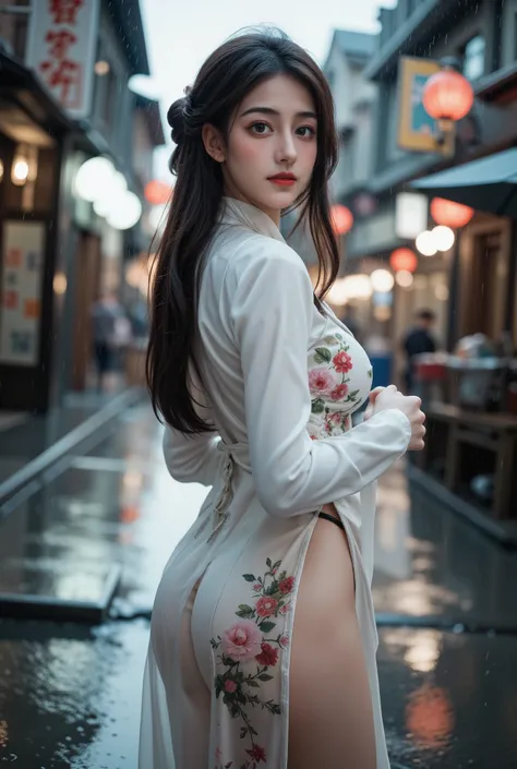 printed cheongsam是旗袍吖