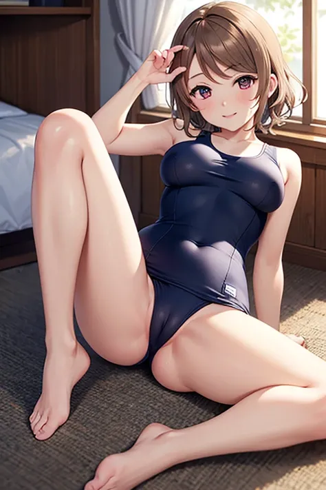 masterpiece.best quality.high resolution.extra limbs.missing limb.extra digit / fewer digit.1girl.medium breasts.school swimsuit.nsfw.pussy.bare breasts.lovelive.You watanabe.medium breasts.