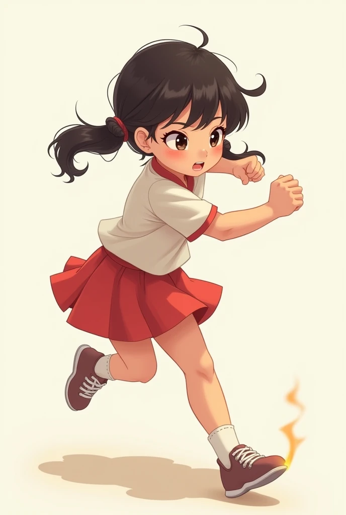  is cute 　 girl 　 punch