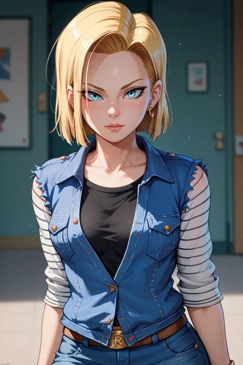 Image of Android 18 from Dbz