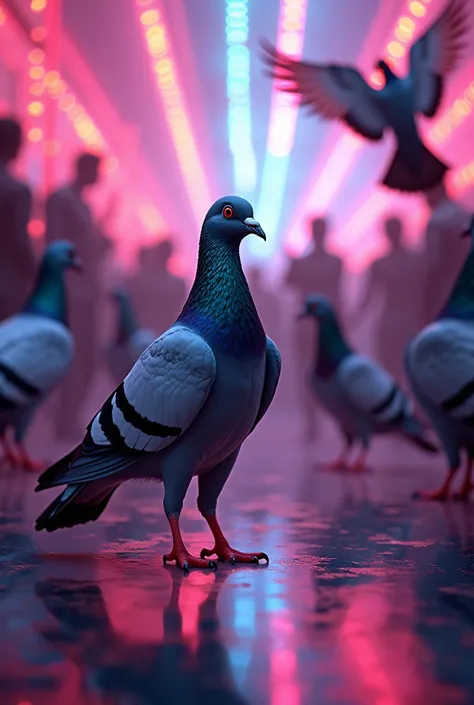 Pigeons at the disco