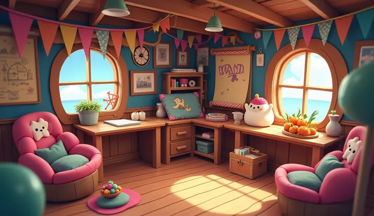 pirate cabin kawaii