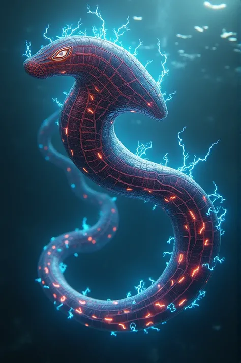 Spider-Man + Electric Eel Hybrid: A glowing electric eel with Spider-Man’s patterns along its body, using web-like electric currents to ensnare underwater threats.