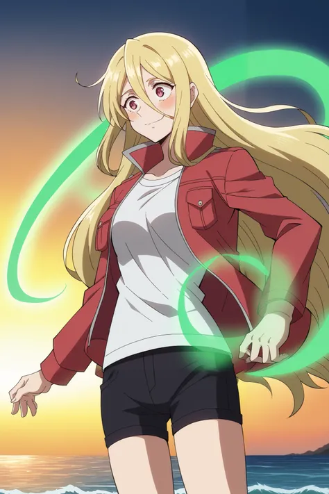 score_9, score_8_ top, score_7_ top, score_6_ top, score_5_ top, blonde in profile, 1 sixteen year old girl , long-haired blonde , fragile, slim, blond long golden hair , bangs on the forehead, hair between eyes , raspberry eyes , dark pin...