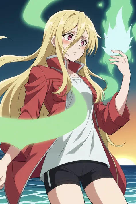 score_9, score_8_ top, score_7_ top, score_6_ top, score_5_ top, blonde in profile, 1 sixteen year old girl , long-haired blonde , fragile, slim, blond long golden hair , bangs on the forehead, hair between eyes , raspberry eyes , dark pin...