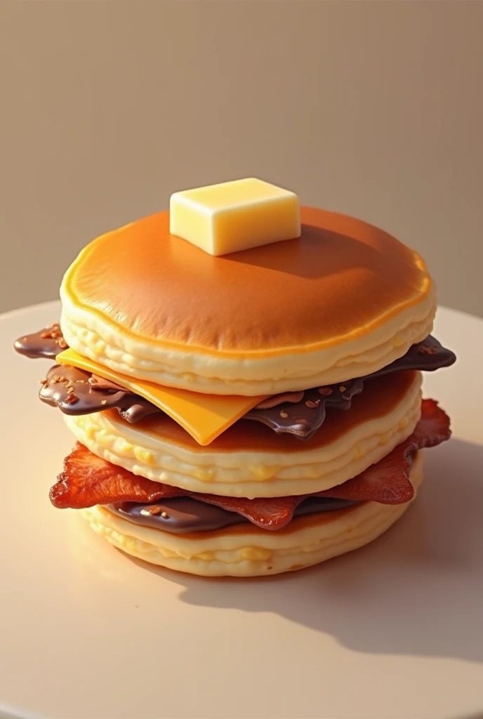 Pancakes turned into sandwiches with fillings like peanut butter, chocolate spread, or bacon and cheese.
(THAT FOR BUSINESS LOGO LIKE EMOJI OR WHAT) PS. DON'T PUT ANY BACKGROUND CAUSE IN WILL BE PUT AS LOGO)