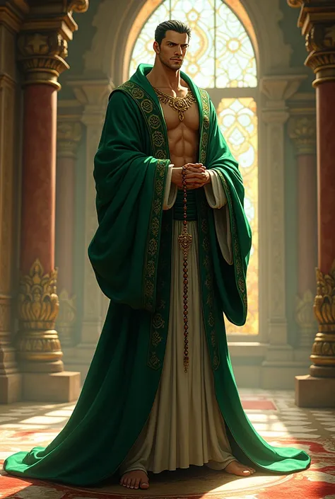 Zoro One Piece as a priest