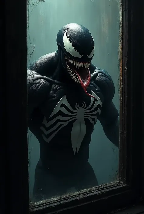 Draw venom on the window