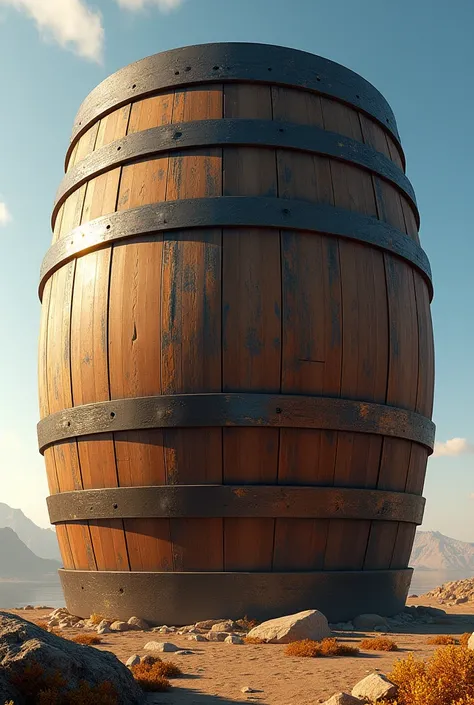 the world's largest barrel with the most money in the world