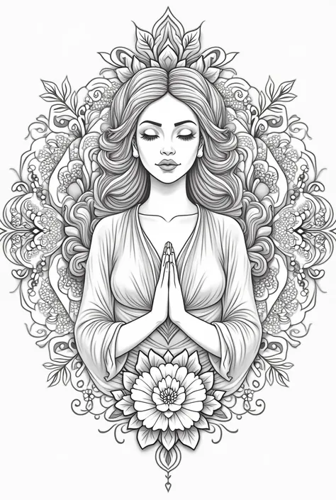 Generate coloring mandalas from drawings of women
And that it doesn't have sexy details 