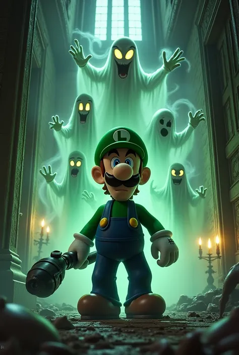 luigi's mansion, ghosts