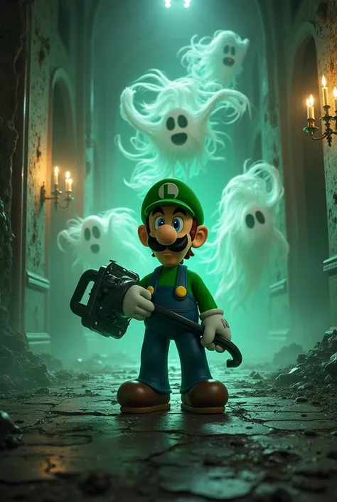 luigi's mansion, ghosts