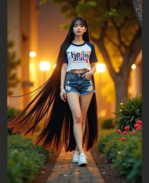 . A 45-megapixel 8K 3D portrait shot with the highest quality cameras. Canon and Fuji cameras use the highest quality and most modern film, very realistic images and colors. Asian models. Korean girl makeup Very delicate eyes Glossy Portland skin Glossy ti...