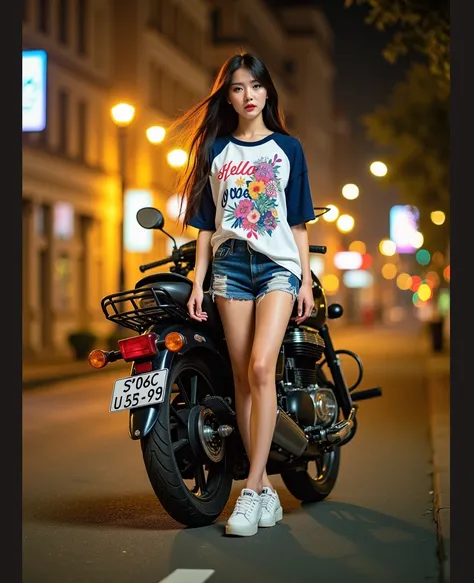 . A 45-megapixel 8K 3D portrait shot with the highest quality cameras. Canon and Fuji cameras use the highest quality and most modern film, very realistic images and colors. Asian models. Korean girl makeup Very delicate eyes Glossy Portland skin Glossy ti...