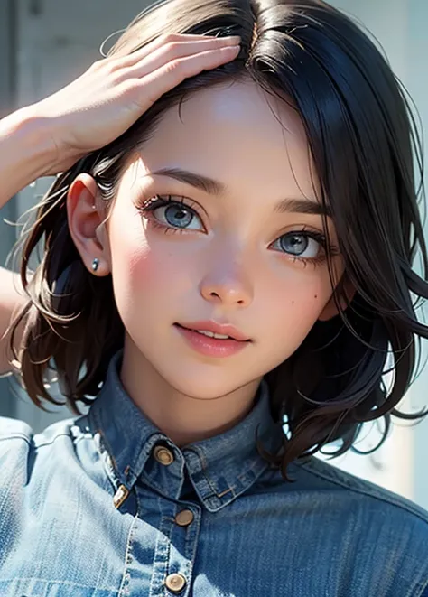 masterpiece, detailed, ultra detailed, extremely detailed CG unity 8k wallpaper, intricate details, hires, ultra hires, 8k, unreal engine 5, illustration, photorealistic, {{(40 years old:1.8) , woman}},  ultra-detailed face, detailed eyes, celestial nose, ...