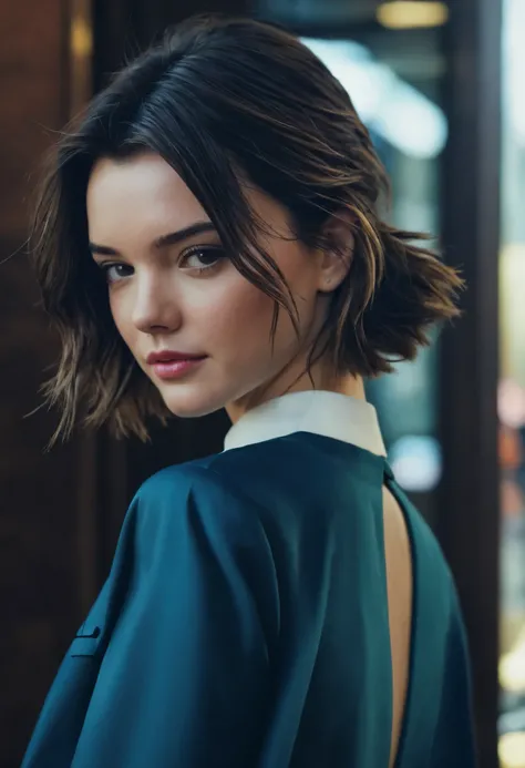 Cinematic Photo a girl whose a combination of Kendall Jenner, Sophia Mudd, Miranda Kerr,    Rachel McAdams 