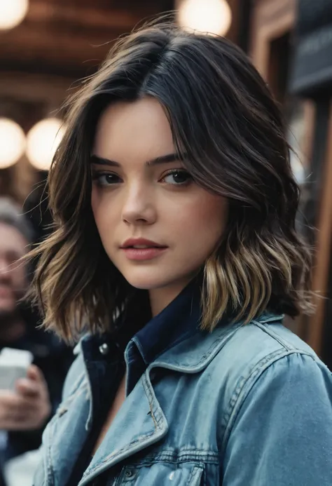 Cinematic Photo a girl whose a combination of Kendall Jenner, Sophia Mudd, Miranda Kerr,    Rachel McAdams 