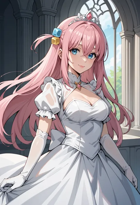 Score_9, score_8_up, score_7_up, source_anime, hitori gotou, blue eyes, cube hair ornament, hair between eyes, hair ornament, pink hair, one side up, long hair, (best quality), (high quality), {masterpiece}, perfect hands, extremely delicate and beautiful,...