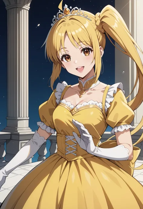 Score_9, score_8_up, score_7_up, source_anime, nijika ijichi, ahoge, yellow hair, brown eyes, side ponytail, (best quality), (high quality), {masterpiece}, perfect hands, extremely delicate and beautiful, ultra-detailed, beautiful detailed eyes, princess, ...