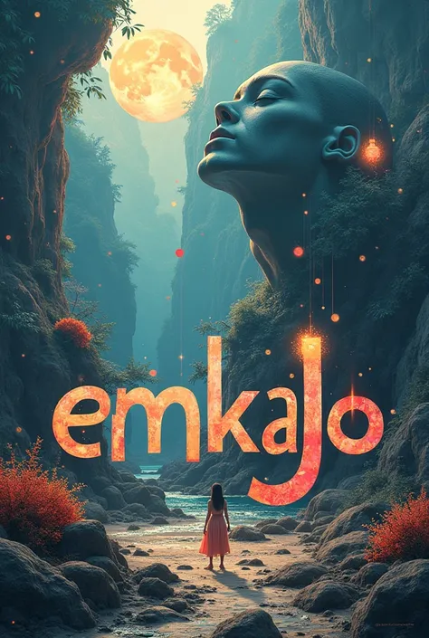 please make me a picture that says "emkajo"