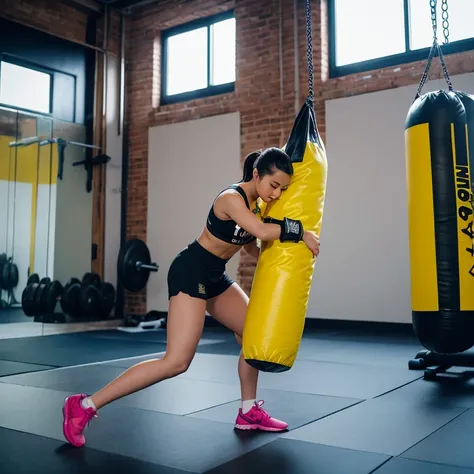 Here’s an enhanced version of the response, refining it for clarity, vibrancy, and cohesion to reach that "100-point" standard:  

---

A cutting-edge kickboxing gym brimming with energy, style, and inclusivity:  

- **Dynamic Training in Style**: A Shibuy...