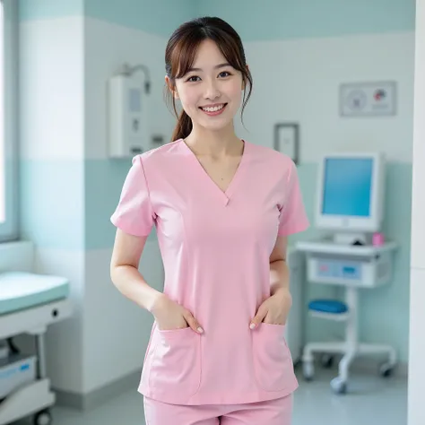 『 a Japanese girl :1.3』『 real フォト:1.3』 best quality:1.2、(( big breasts))、 I'm showing my teeth 、(( young woman))、(( have red cheeks ))『 I'm smiling :1.9』、((( anatomically correct、 perfect anatomy、 anatomically correct指)))、 is present, best quality, 超 high...