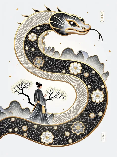 Metallic, Hieronymus Bosch, Beautiful View, Behance, Clean Lines, Graphic Illustration, Collage Style, Various Elements of Gongyi, Gongyi Museum, Roselle, Flying Chart, Northern Song Hairpin Flower, Headdress, All Patterns Are PresenteD in the shape of an ...