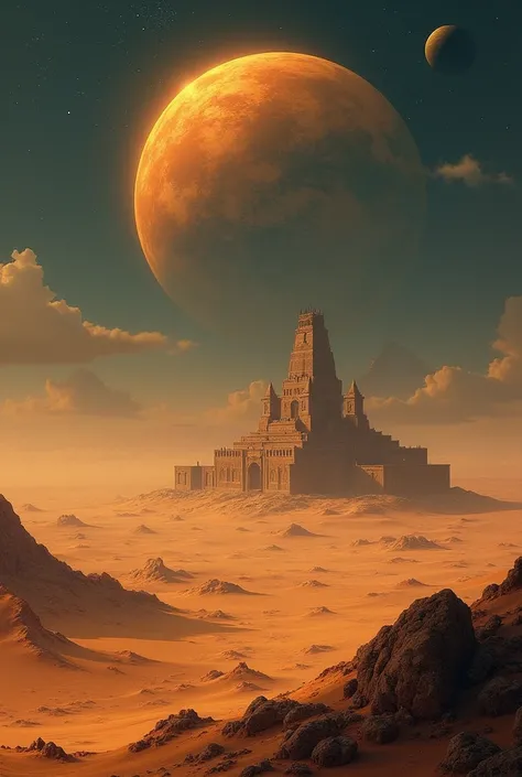 Geography: The planet of Khaluun is an arid world with an unforgiving desert landscape, yet it is full of hidden beauty and ancient secrets. The two suns, Azoth and Vear, orbit close together, casting long shadows during the day and providing a unique, dua...