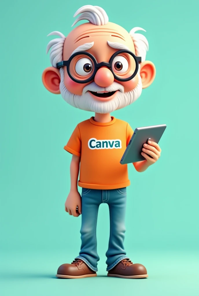 Here’s the adjusted prompt for Canvito as an elderly character:

Prompt to Create the Character “Canvito” (Elderly) in Canva:

Description:

Create an animated and modern character named Canvito, an elderly man who will represent a digital mentor in the wo...