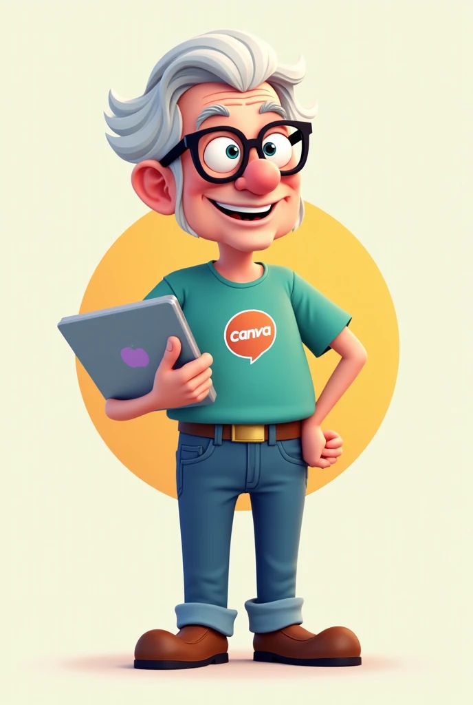 Here’s the adjusted prompt for Canvito as an elderly character:

Prompt to Create the Character “Canvito” (Elderly) in Canva:

Description:

Create an animated and modern character named Canvito, an elderly man who will represent a digital mentor in the wo...