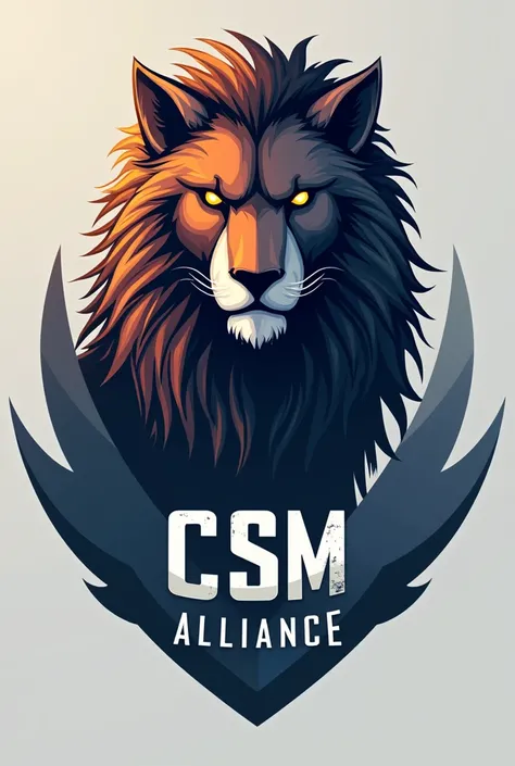 Logo con un animal que diga CSM ALLIANCE 