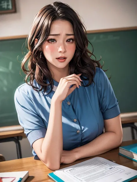  Korean Female teacher  , I&#39;M  , (おteethを突き出して:1.1), (I was impressed by an older man :1.5), (A wedding dress made of thin tulle material that strokes a man's crotch  :1.1),
(((masterpiece))), ((  best quality)), (( 複雑な Details)), ((  Ultra Realistic R...