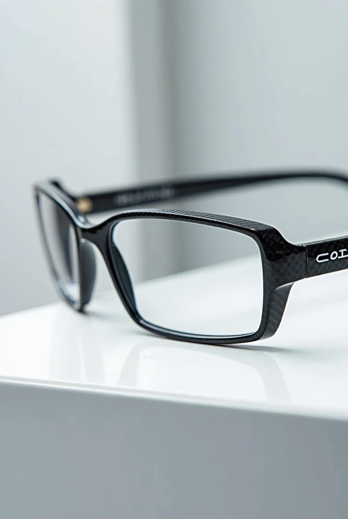 Design. Glasses made of carbon fiber, design the legs of the glasses are beautiful and have a trick.