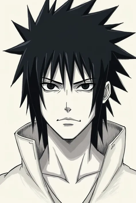 Sasuke simple drawing